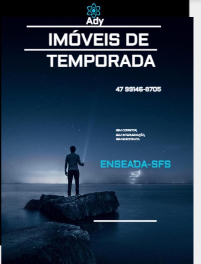 Casa Enseada, Prainha, Praia Grande Com Ar Nos 2 Quartos Sao Francisco do Sul Zewnętrze zdjęcie